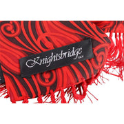 Knightsbridge Neckwear Paisley Aviator Silk Scarf - Red