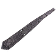 Knightsbridge Neckwear Paisley Silk Tie - Grey