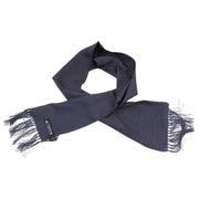 Knightsbridge Neckwear Pin Dot Dress Scarf - Navy