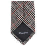 Knightsbridge Neckwear Prince of Wales Check Tie and Pocket Square Set - Black/Red