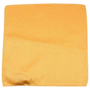 Knightsbridge Neckwear Ribbed Silk Pocket Square - Yellow