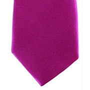 Knightsbridge Neckwear Skinny Polyester Tie - Hot Pink