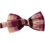 Knightsbridge Neckwear Squares Silk Bow Tie - Purple