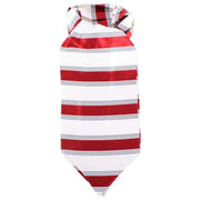 Knightsbridge Neckwear Striped Silk Cravat - Red/Cream