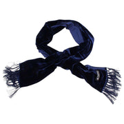 Knightsbridge Neckwear Velvet Scarf - Navy