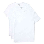 Lacoste Classic Crew Neck 3 Pack T-Shirts - White
