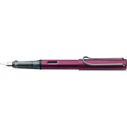 Lamy AL Star Steel Nib Aluminium Fountain Pen - Purple/Black
