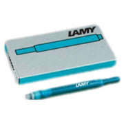 Lamy T 10 Giant Foundation Pen Ink Cartridge 5 Pack - Turquoise