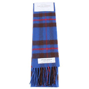 Locharron of Scotland Bowhill Elliot Modern Lambswool Scarf - Blue