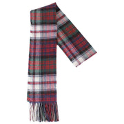 Locharron of Scotland Macdonald Dress Modern Lambswool Scarf - Green/Red/White
