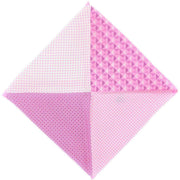 Michelsons of London 4 Pattern Silk Pocket Square - Pink