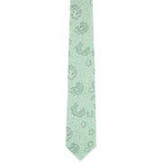Michelsons of London Climbing Spring Floral Silk Tie - Green