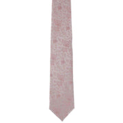 Michelsons of London Delicate Floral Wedding Tie and Pocket Square Set - Dusty Pink
