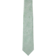 Michelsons of London Delicate Floral Wedding Tie and Pocket Square Set - Mint