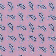 Michelsons of London Large Pine Tie and Pocket Square Set - Pink