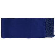 Michelsons of London Narrow Textured Silk Dress Scarf - Royal Blue