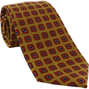 Michelsons of London Neat Wool Tie - Mustard