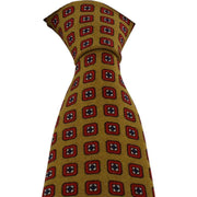 Michelsons of London Neat Wool Tie - Mustard
