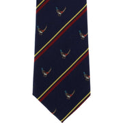 Michelsons of London Pheasant Silk Tie - Navy