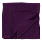 Michelsons of London Plain Handkerchief - Purple