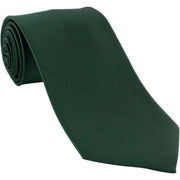 Michelsons of London Plain Ployester Tie - Green