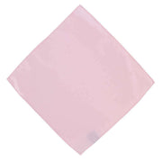 Michelsons of London Plain Polyester Pocket Square and Tie Set - Pink