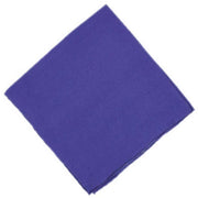 Michelsons of London Plain Silk Handkerchief - Purple