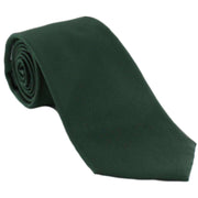 Michelsons of London Plain Silk Tie - Green