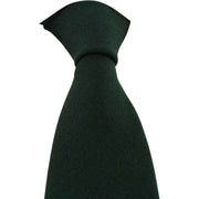 Michelsons of London Plain Wool Tie - Green