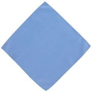 Michelsons of London Semi Plain Tie and Pocket Square Set - Ice Blue