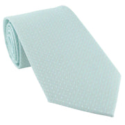 Michelsons of London Semi Plain Tie and Pocket Square Set - Mint