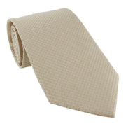 Michelsons of London Semi Plain Tie and Pocket Square Set - Taupe
