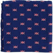Michelsons of London Small Union Jack Silk Handkerchief - Red/White/Blue