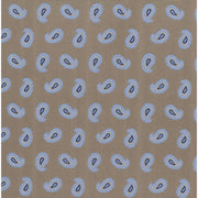 Michelsons of London Spring Pine Tie and Pocket Square Set - Taupe Brown