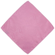 Michelsons of London Tonal Paisley Cravat and Pocket Square Set - Pink