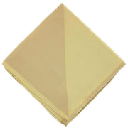 Michelsons of London Two Colour Silk Handkerchief - Gold/Yellow