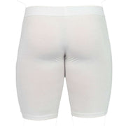 Obviously EliteMan Boxer Brief 9inch Leg - White