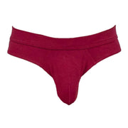 Obviously EliteMan Hipster Brief - Maroon Red