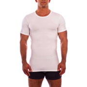 Obviously Essence Crew Neck Short Sleeve Undershirt - White