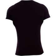 Obviously Essence V-Neck Short Sleeve Undershirt - Black
