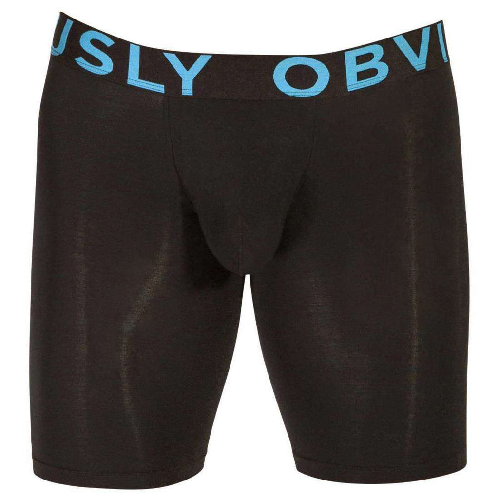 Obviously for Men Anatomical Pocket Boxer Briefs Black MAA001 at  International Jock Underwear & Swimwear