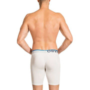 Obviously Everyman AnatoMAX Boxer Brief 9inch Leg - White