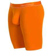 Obviously PrimeMan AnatoMAX Boxer Brief 9inch Leg - Orange