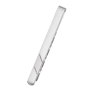 Orton West Engraved Tie Bar - Silver
