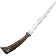 Orton West Stag Horn Letter Opener - Silver