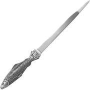 Orton West Trout Letter Opener - Silver