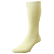 Pantherella Pembrey Sea Island Cotton Socks - Cream