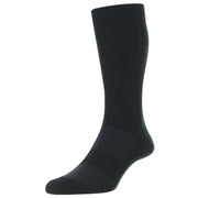 Pantherella Smithfield Merino Wool Socks - Black