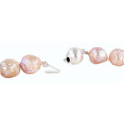 Pearl Aurora Sunset Freshwater Pearl Necklace - Baby Pink/Pale Mauve