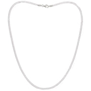 Pearls of the Orient Credo Mesh Collar Necklace - Silver